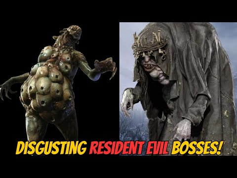 Видео: 10 самых ОТВРАТИТЕЛЬНЫХ боссов Resident Evil!