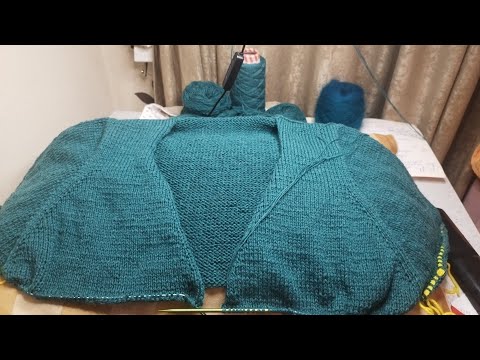 Видео: Eva cardigan готов, носки и планы. 