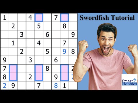 Видео: Лучшее видео с судоку «Рыба-меч»! Урок для продвинутых 14