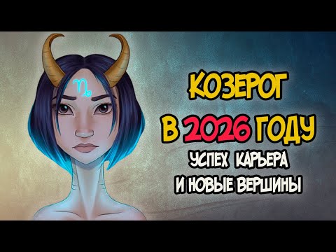 Видео: КОЗЕРОГ в 2026 году: Успех, Карьера и Новые Вершины