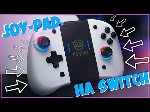 Видео: NYXI JOY-PAD ДЛЯ SWITCH | ЛУЧШАЯ АЛЬТЕРНАТИВА JOY-CON?! 🎮