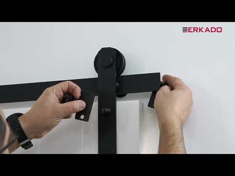 Видео: Обучително видео за монтаж на стенна плъзгаща система #Loft #ERKADO