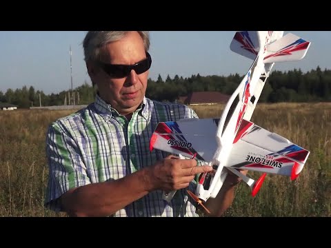 Видео: Первый испытательный полет самолета Swift One QIDI 550 RC.