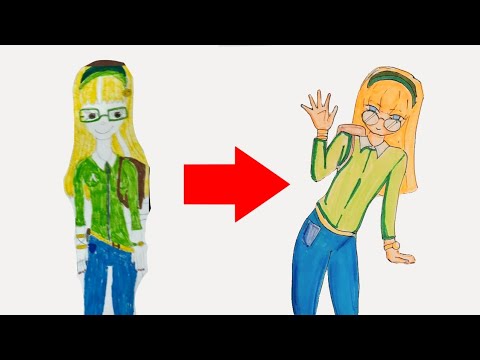 Видео: Перерисовка персонажей подписчиков 