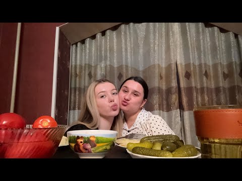 Видео: Мукбанг ) Вареники , я вернулась история про морг»🫩😪