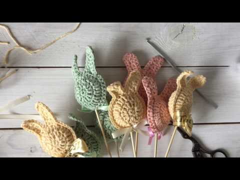 Видео: Зайка на Пасху крючком / Мастер класс зайки крючком