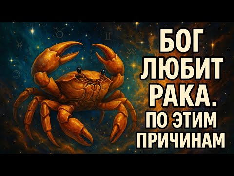 Видео: Рак. Вот что в тебе Бог защищает сильнее всего. Гороскоп для Рака. Судьба Рака. 2025.