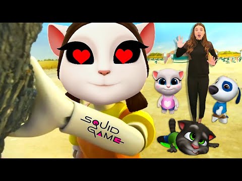 Видео: НЕ ИГРАЙ в ИГРУ В КАЛЬМАРА СО ЗЛОЙ ГОВОРЯЩЕЙ АНДЖЕЛОЙ! АНДЖЕЛА ИГРА В КАЛЬМАРА!