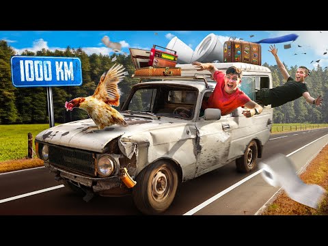 Видео: 1000км на ДОМЕ НА КОЛЕСАХ по Бездорожью!