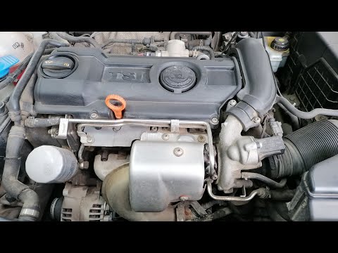 Видео: CAXA 1,4 TFSI, TSI замена уплотнительных колец трубок охлаждения турбины .
