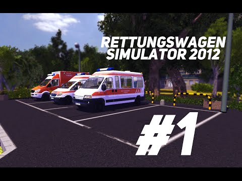 Видео: Rettungswagen Simulator 2012 #1 Первые вызовы...