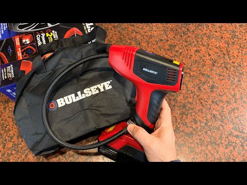 Видео: Прямо как по телевизору! Цифровой насос для накачки шин Bullseye Pro — действительно работает!