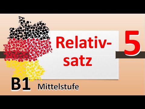 Видео: B1. Relativsatz и Relativpronomen  в немецком. Относительные местоимения. #учитьнемецкий