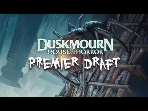 Видео: Разрешите поскручивать вашу библиотеку. MTG Arena Duskmourn: House of Horror Premier Draft