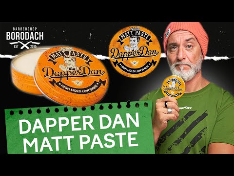 Видео: Матовая паста для укладки волос Dapper Dan High Hold Low Shine Matt Paste