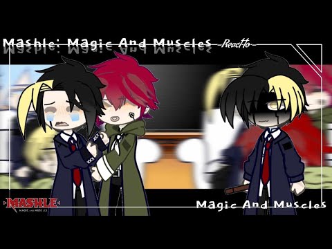 Видео: Mashle: Магия и мускулы реагируют на // GCRV // Часть 1/2 // Gacha club-Au