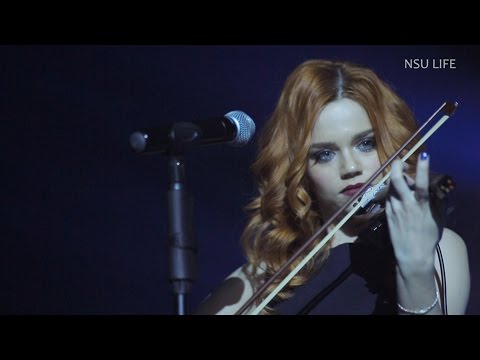 Видео: Стендап со скрипкой. Домашнее задание I Вице-мисс НГУ Валерии Павловой