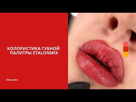 Видео: Колористика губной палитры | Etalon Mix by Albina Lazareva