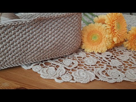 Видео: Простой и красивый узор крючком .