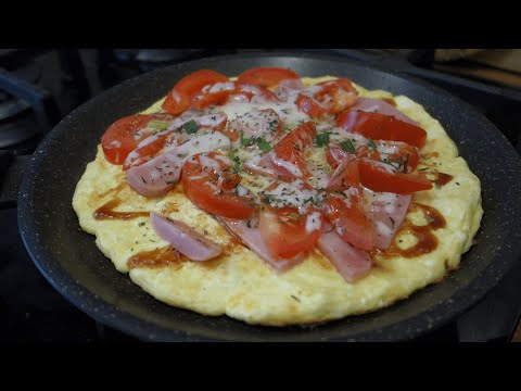 Видео: Мой Завтрак ПП Пицца очень Вкусный рецепт