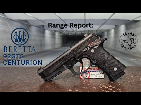 Видео: Отчет об испытаниях: Beretta 92GTS Centurion — конкурент Beretta для Glock 19X?