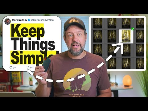 Видео: Как быстро организовать и отобрать тысячи фотографий пейзажей