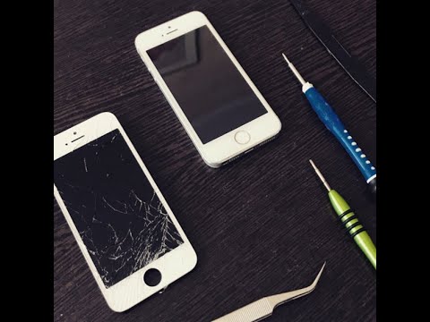 Видео: Замена дисплея IPHONE 5S , IPHONE SE