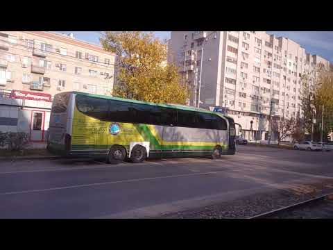 Видео: Волгоград из окна трамвая. От улицы Рокоссовского до детского центра