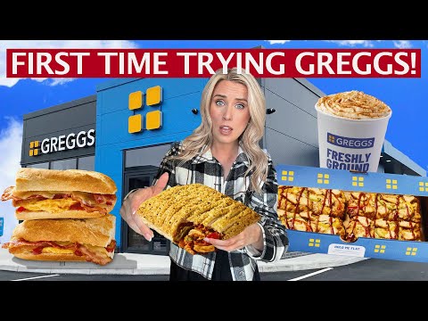 Видео: Я купила всё новое в Greggs! ШОК!