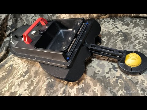 Видео: Крило на карповий корабель S50 та кріплення ехолотів Lucky Deeper