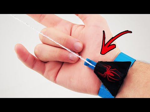 Видео: Как сделать Веб Шутер Человека Паука