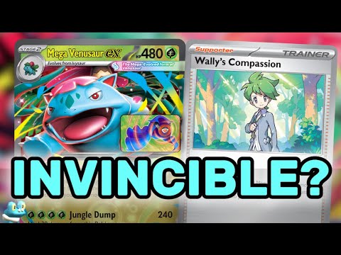Видео: 480-сильный MEGA VENUSAUR EX лечит на каждом ходу!