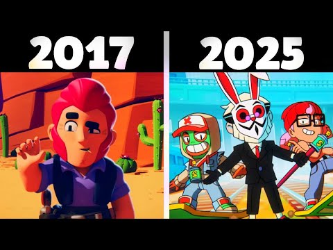 Видео: 🔥ВСЕ МУЛЬТИКИ БРАВЛ СТАРС 2017 - 2025!