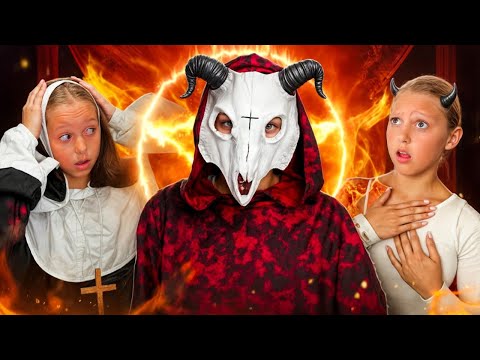Видео: Амелка и нейните приятели са контролирани от демон! Ангел срещу демон контролира живота ми