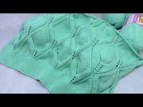 Видео: Несколько готовых изделий. На спицах новый джемпер