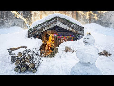 Видео: ЗЕМЛЯНКА у РУЧЬЯ - промок и ГРЕЮСЬ у ПЕЧИ | НЕИЗВЕСТНЫЙ ГОСТЬ