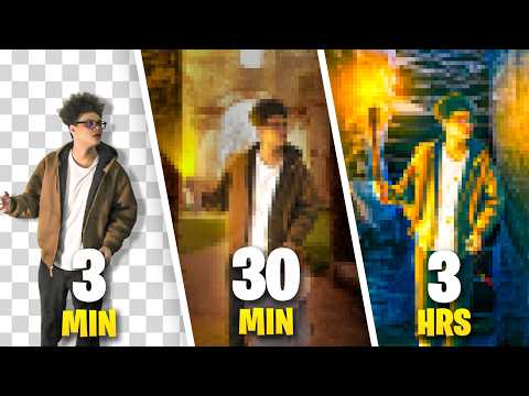 Видео: Создание постера к фильму за 3 минуты, 30 минут и 3 часа