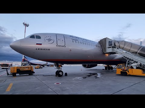Видео: Airbus A330-300 а/к Аэрофлот | Рейс Красноярск — Москва