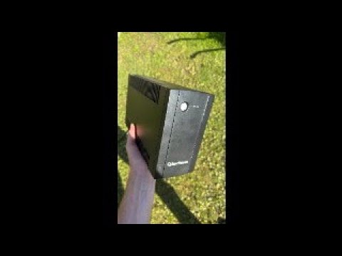 Видео: ЗАМЕНА АККУМУЛЯТОРА В ИБП CYBERPOWER UT1050E