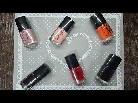 Видео: Новинки MASU MASU желейные лаки