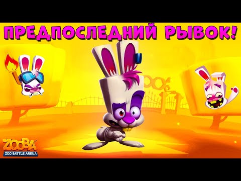 Видео: ПУТЬ СКИППИ - ПРЕДПОСЛЕДНИЙ РЫВОК ДО 1400 РЕЙТИНГА В КОМАНДНЫХ БОЯХ В ИГРЕ ZOOBA: Free for all