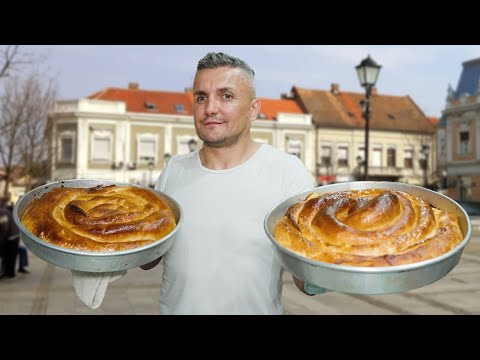 Видео: Сербский пикантный пирог с колбасой и сыром