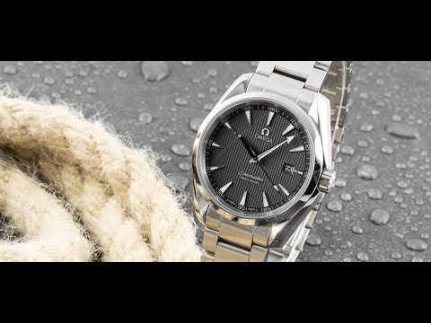 Видео: Кварцевая Omega Aqua Terra или идеальные часы на каждый день!