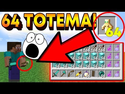 Видео: 64 ТОТЕМА ПРОТИВ АЛМАЗНИКОВ ! ГРИФЕР - ШОУ СТАК ТОТЕМОВ В МАЙНКРАФТ