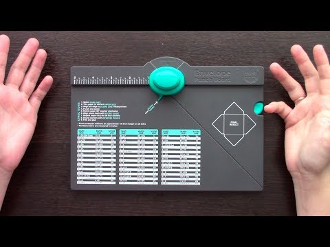Видео: Обзор доски для создания конвертов от We R Memory Keepers