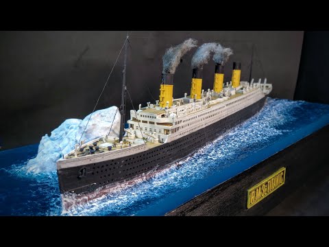 Видео: ДИОРАМА С ТИТАНИКОМ | Diorama Titanic