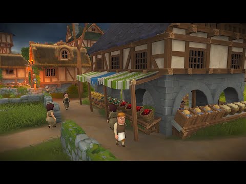 Видео: Foundation 1.0. Городской рынок и первые товары. Королевство всё больше.  Lordinium ep 5