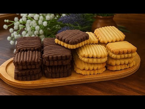 Видео: Самый простой рецепт печенья! Всего за 10 минут! Вкуснее, чем покупное!