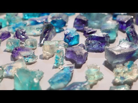 Видео: Сахарные Кристаллы для Декора Торта и Десертов