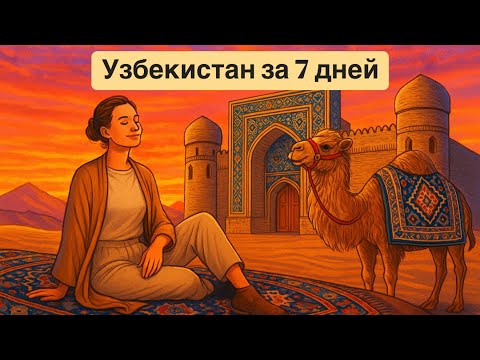 Видео: Узбекистан за 7 дней — маршрут по Ташкенту, Самарканду, Бухаре и Хиве